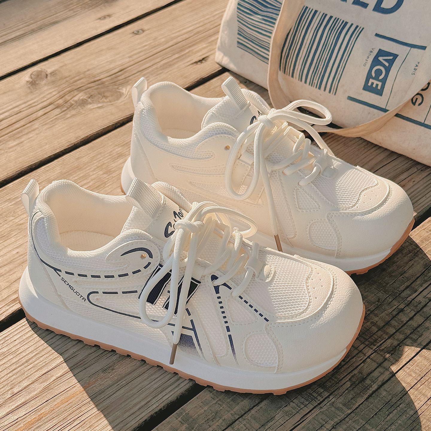 

Women s White Summer Mesh Breathable Casual Shoes - Belle BB2801 37