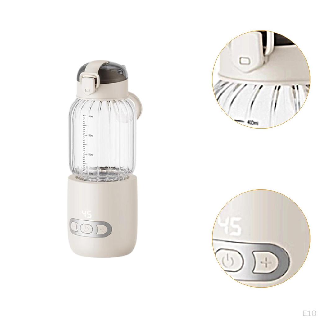 Portable Bottle Warmer Baby Electric Kettle Milk USB Rechargeable Shopping Outdoors
