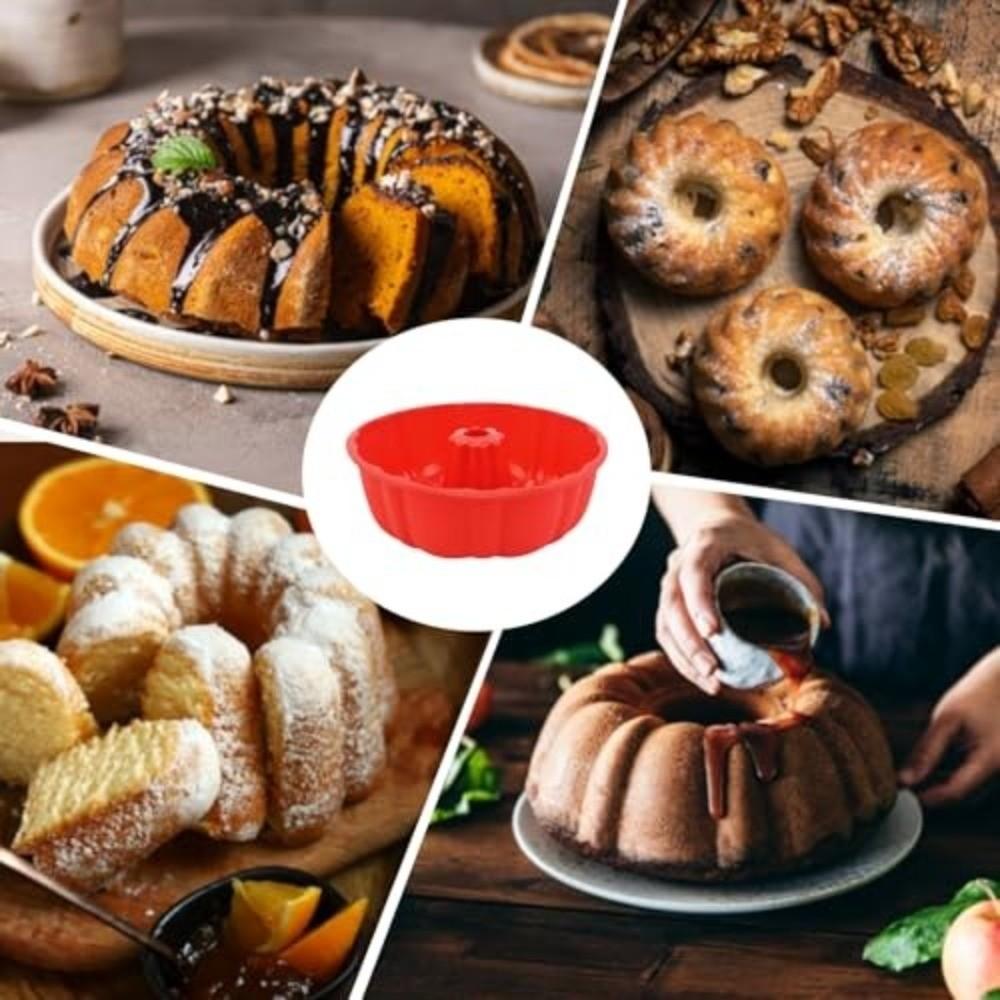 Round Shape Cake Molds Non Stick Baking Pan High Quality Silicone Cake Pan Making Jello