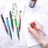 Abhay Liquid Sand Glitter Pen Metal Ballpoint Pens Metal Ball Pens Floating Glitter Dynamic Liquid Sand Pen for Office Supplies