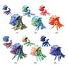 3D Printed Hermit Crab Toy Cute Multi-Joint Animals Toy Sea Animal Hermit Crab Action Figure Toy for Kids and Collectors