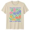 You Were Created For A Unisexs TShirt Floral Retro Inspirational