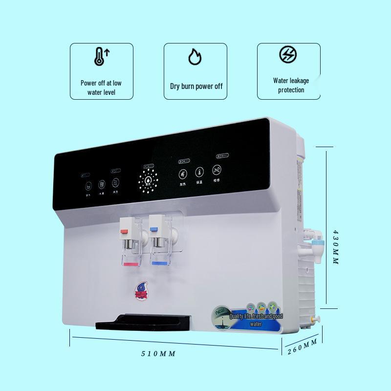 Countertop & Wall-Mounted Reverse Osmosis Water Purifier with Hot/Cold Dispenser