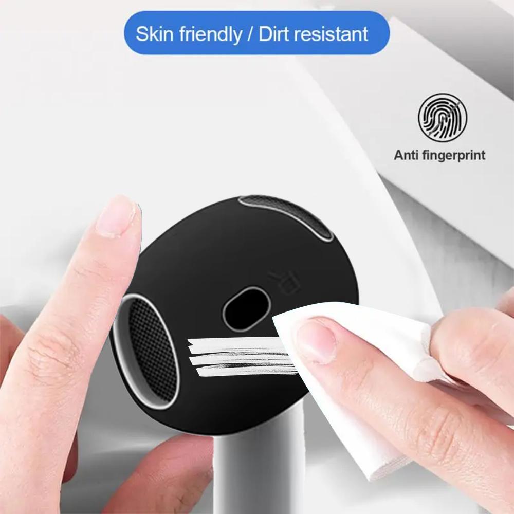 Silicone Eartips For Apple AirPods 4 Replacement Ultra Thin Rubber Earbuds Ear Tips For Airpod 4 Anti-Slip Earphone Cover