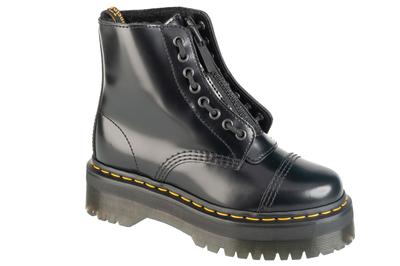 Sinclair FL, Womens Black Bovver Boots