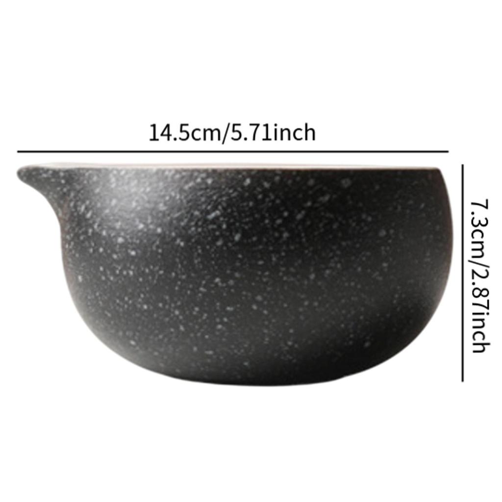 480ml Ceramic Handmade Green Tea Cup Handcrafted Japanese Traditional Matcha Bowl DIY Tea Accessories for Tea Lovers