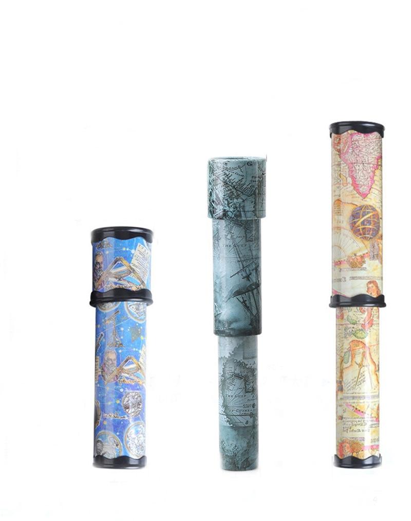 3 Kinds Large Scalable Rotating Kaleidoscopes Extended Rotation Adjustable Fancy Colored World Baby Toy Children Autism Kid Toy