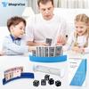 Porte-cartes de jeu avec accessoires - SHOPWISE - ShopWise - Support stable - 5 dés inclus - Portable et durable