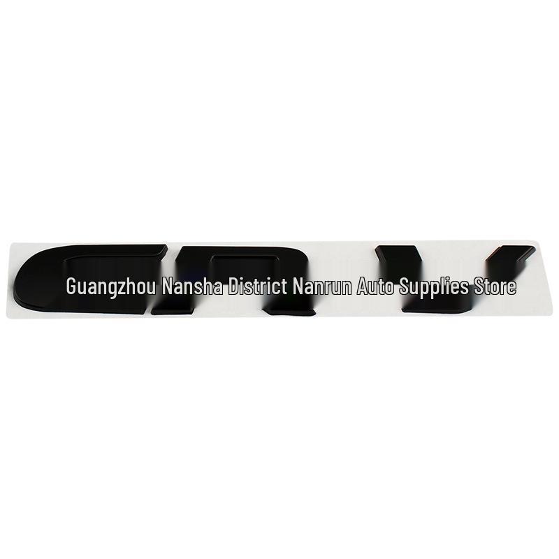 Metal Rear Emblem Stickers with English Lettering for 2017-2021 Honda CR-V Models