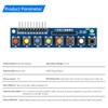 8-Bit Touch Keyboard Module with Green LED Indicator and Digital Signal Output DC 3.3-5V  Game Console for MCU /ARM/Raspberry Pi