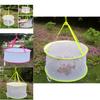 Foldable Clothes Drying Mesh Basket With Large Diameter For Sweaters And Underwear Drying