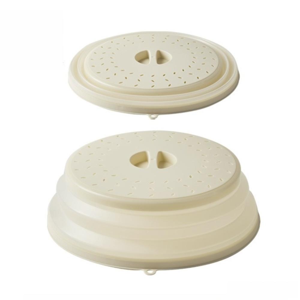 Oil-proof Microwave Splatter Cover Splash-proof Retain Fresh Food Splash Protection Lid Kitchen Gadget Heat Resistant