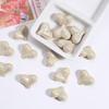 Acrylic Heart-Shaped Transparent Glitter Beads for DIY Phone Chains
