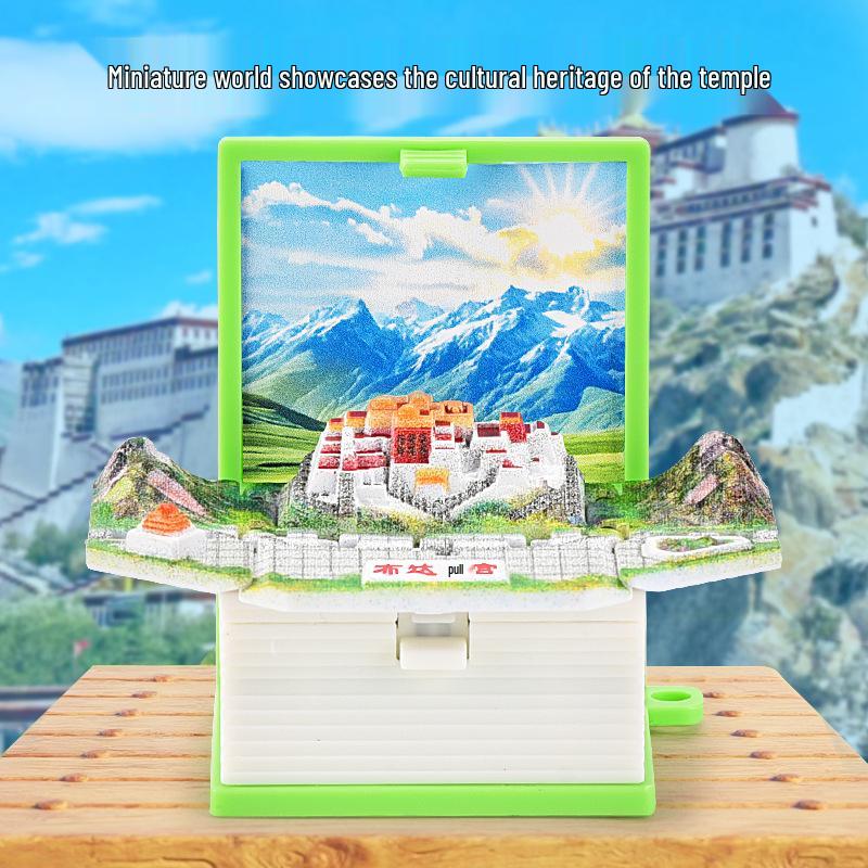 3D Dinosaur & Space Astronaut Pop-Up Keychain Book: Educational, Creative Decompression Toy