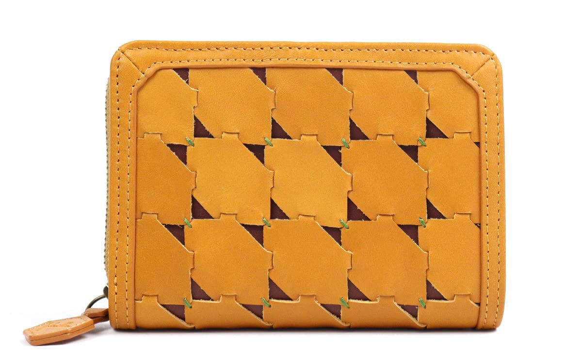 

Гаманець-біфолд Mucho Зовнішня кругла кишеня для монет на блискавці 5470420 [Sibilla] (Гірчиця (53))