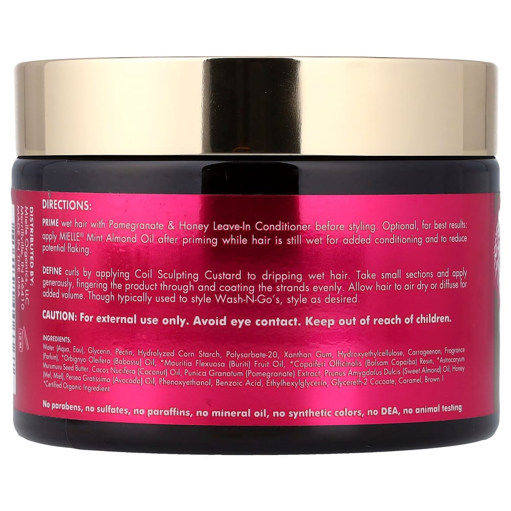 iHerb Coil Sculpting Custard Pomegranate & Honey 340g (12oz)