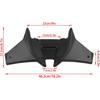 CHIFUN Frontspoiler Winglets Abtrieb Motorradverkleidung Aerodynamischer Schnabel Nasenkonus Verlängerung Verkleidung Ersatz für CB750 CB 750 Hornet 2023 2024