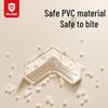 BEIDELI Child Safety Transparent L-Shaped Corner Protectors