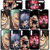 Pour Samsung Galaxy S25 S24 S23 S22 Ultra FE Plus A17 A37 A57 A56 A55 A06 A16 A15 A36 A26 A35 A05 A25 A54 A34 Coque Dessin Animé Luffy Roronoa Zoro One Piece
