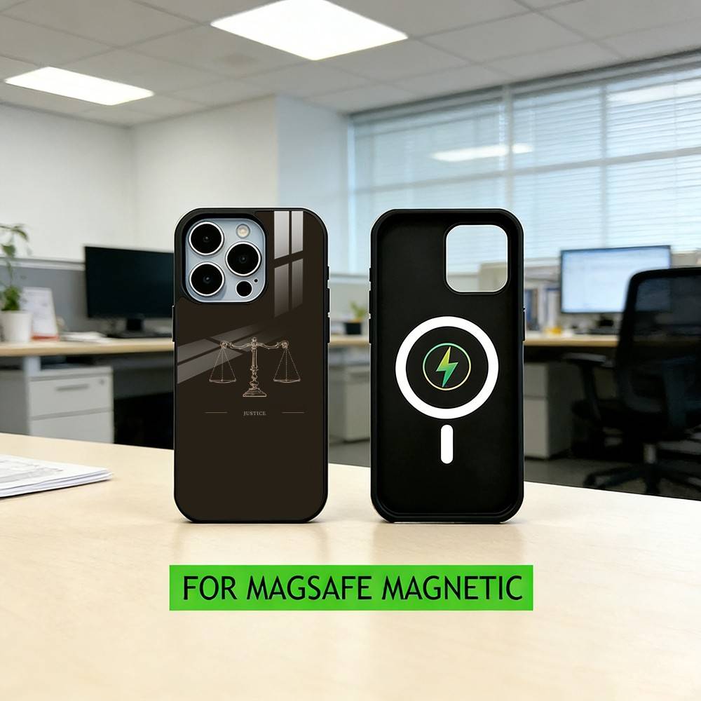 

ART Law Lawyer Judge Justice Phone Case For iPhone17,16,15,14,13,12,11 Plus,Pro Magnetic with Magsafe Wireless Charging iPhone16PRO