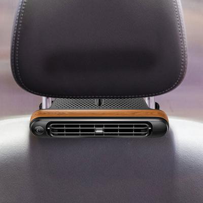 Ventilátory autosedačky Ventilátor pro cirkulaci vzduchu na zadním sedadle Tři nastavitelné rychlosti větru Ventilátory na opěrku hlavy vozidla 5V pro mini auta, obytné vozy, sedany