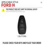 Styling Mouldings Metal Car Remote Key Case Cover Shell Fob for Ford Focus 3 4 ST Fiesta Fusion Kuga Ecosport Mondeo MK3 MK4 Pro