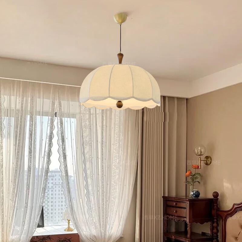 Retro Fabric Pendant Light