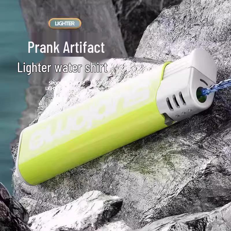 Novelty Lighter Water Gun: Prank Toy for Adults