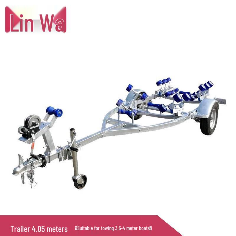 

Heavy-Duty Marine Boat Launching Trailer