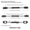 Motorcycle Balance Bar Handle Bracket Cnc Reinforced Level Crossbar Handlebar Modification Accessories Steering Wheel Strength