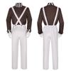 Anime Movie Loompa Oompa Cosplay Costume Adult Chocolate Factory Disguise Clothing Halloween Carnaval Halloween Party Suits