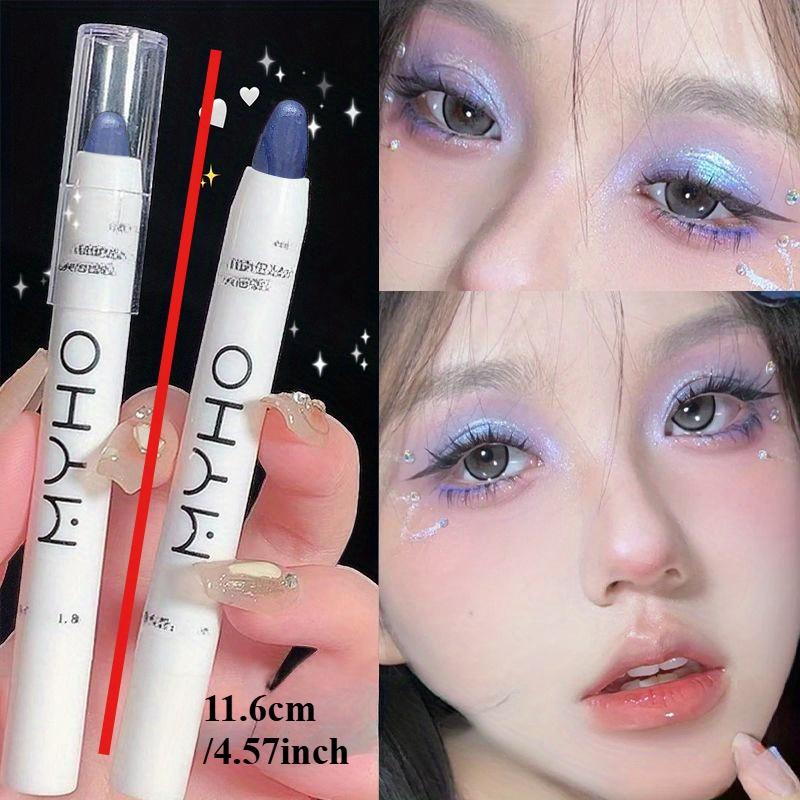 Glitter Chameleon Pink Eye Shadow Pen Lying Silkworm Highlighter Eye Head Brightening White Pearlescent Eyeliner Pencil Makeup