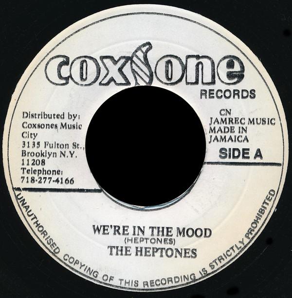 7inch Record HEPTONES - We're In The Mood NONE Coxsone Records Jamaica Reggae, Ska & Dub Used