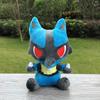Plush Shiny Lucario Riolu Fit Cartoon Stuffed Toys Soft Doll Halloween Xmas Gifts