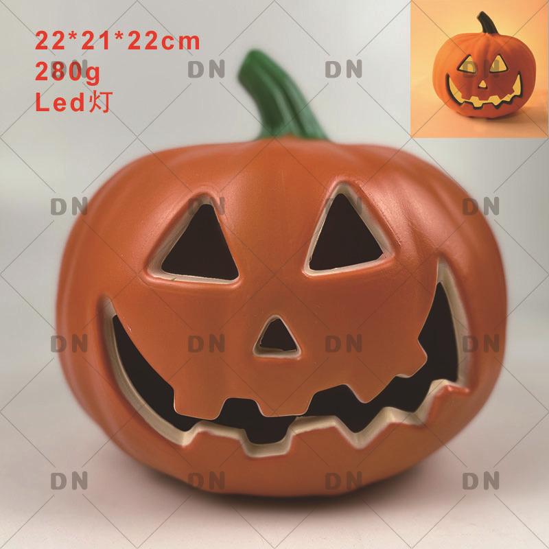 

Halloween pumpkin lamp props blow pumpkin Halloween outdoor ornaments hollow pumpkin carnival night decoration pumpkin