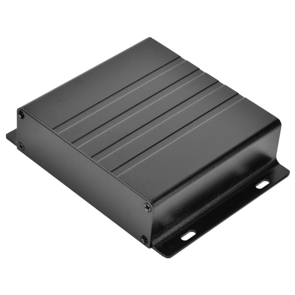 Black Aluminum Box 31x130x100mm PCB Aluminum Box Aluminum Enclosure PCB Installation