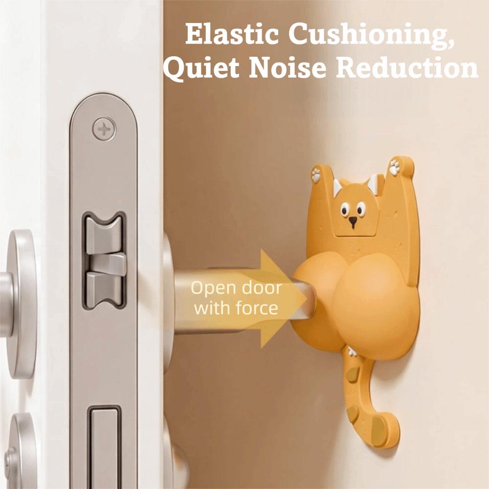 Soft Cushioning Anti-Collision Pad Self Adhesive Cat Door Bumper New Door Stopper Pad Home Safety