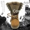Fur Anti-velvet High-top Mountaineering Training Tactical Boots Desert Boots
