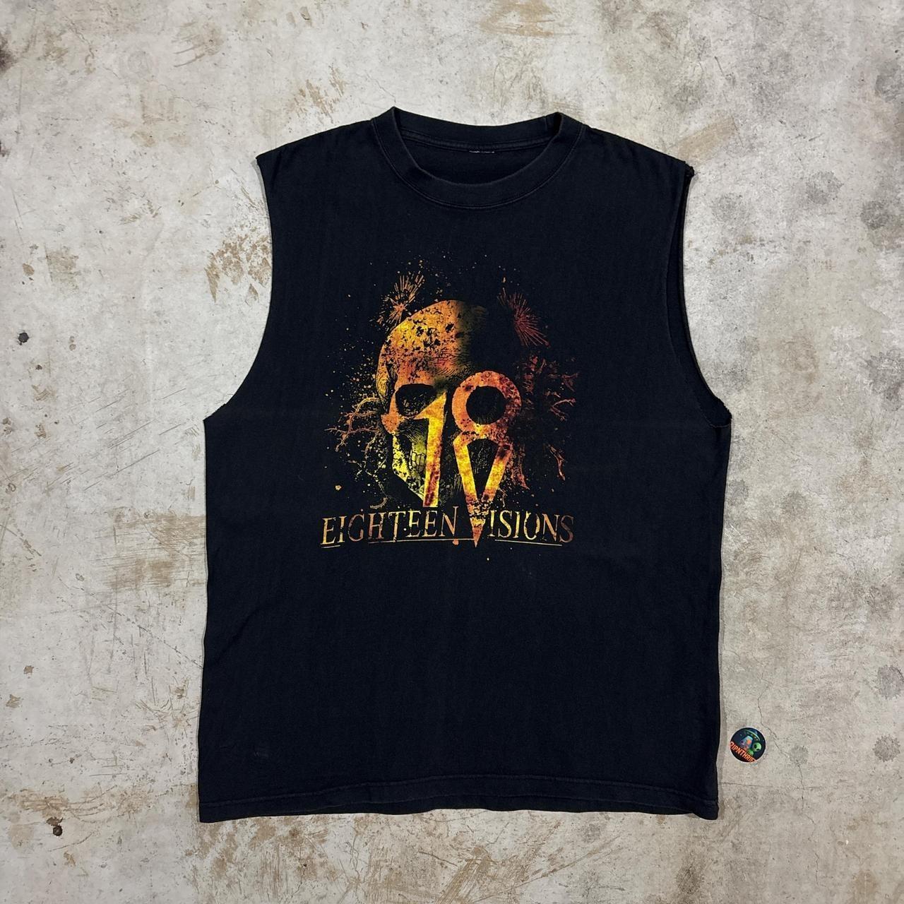 Y2K Eighteen Visions sleeveless band tee Size XL Unisex T-Shirt XXL