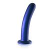 Ouch! - Slim Silicone Dildo with Suction Cup 17 cm