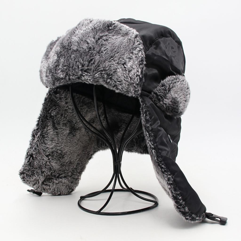 Chapéus Lei Feng Quentes de Inverno para Homens e Mulheres, Chapéus de Esqui Espessados com Lã à Prova de Frio, Gorros de Orelha