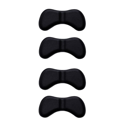 Anti-Shoe Blister Heel Pad Set (2 Pairs, 4 Pads) Prevents Slipping and Blisters, Heel Protection Pads, Half-Cord Heel Pads, Abrasion-Resistant, Elasti