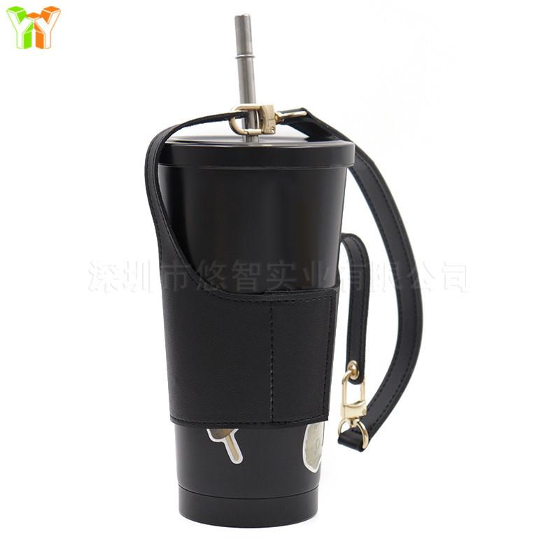 Sometime Cute Plush Cup Sleeve Autumn Winter Velcro Detachable Handheld For Coffee Milk Tea Cups Taiwan Popular Hot Cold Drinks