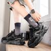 Fashion Men's Niche Mesh Breathable Casual Thixk Soled Shoes 2025 Autumn New Fashion Trend Versatile Comfortable Low Top Chunky sneakers