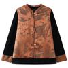 Stylish Spring Three-Piece Set: Chinese-Style Vest, Inner Top, and Pants for Middle-Aged and Elderly Women