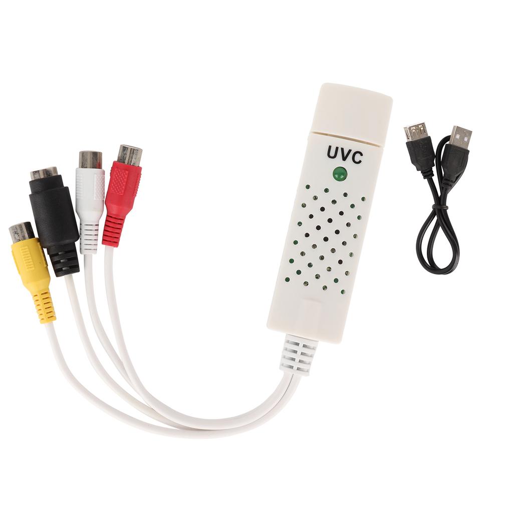 USB Video Capture Card DriveFree Monitoring Computer Accessory with 1Channel for WIN8WIN10