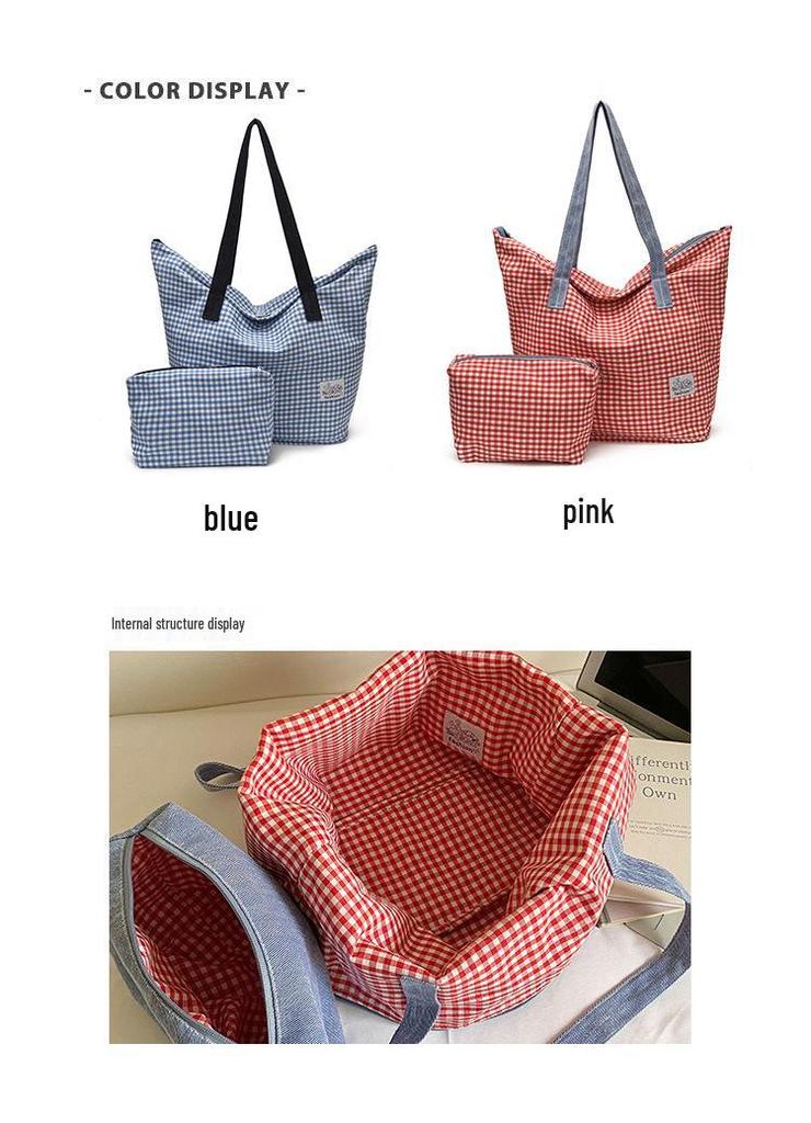 Versatile Denim Double-Sided Crossbody & Shoulder Bag for Women – Trendy, Large Capacity Commuter Bag