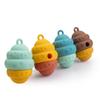 Silicone Dog Treat Dispenser Toy Honeycomb Design Chew Toy for Pet Teething