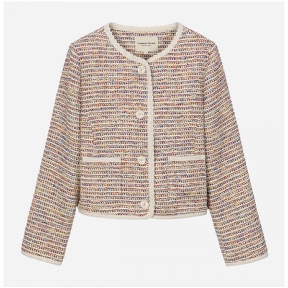 

Thursday Island Lace Detail Tweed Jacket T262mjk137w pink (PK)/M