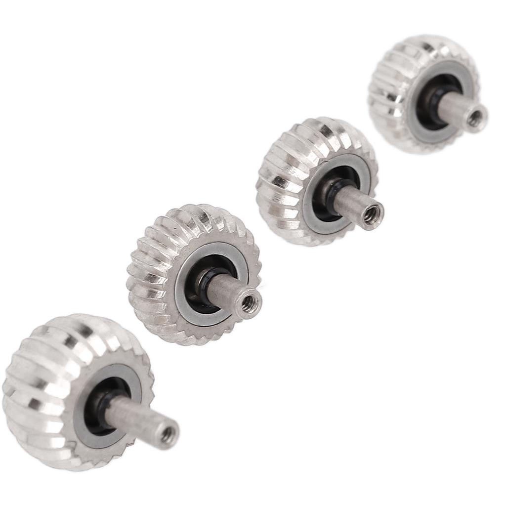4Pcs Watch Crown Parts Easily Use Various Sizes Wear Resistant Wrist Watch Crown Replacement for Watch Repairer